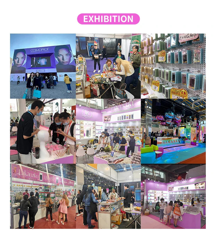 LAKANAKU Invisible Bond Lash Fairy Cluster – Wispy Manga & Manhua Style DIY Eyelash Fans