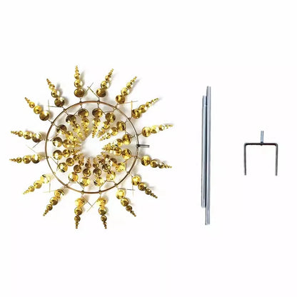Creative 360-Degree Rotating Metal Windmill – Garden Lawn Yard Decoration & Ornament