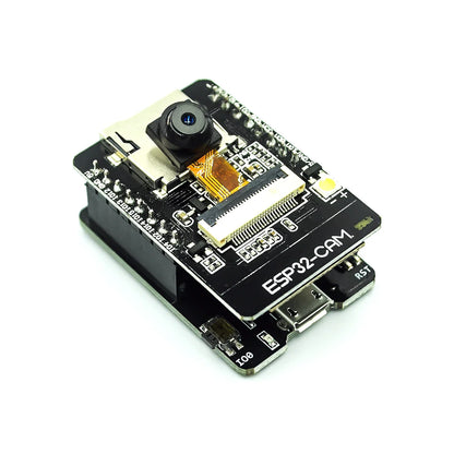 ESP32-CAM WiFi & Bluetooth Development Board with OV2640 Camera — 5V ESP32 Serial-to-WiFi NodeMCU Module