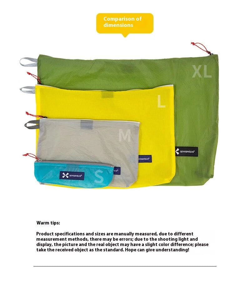 XENOSMILUS Travel Organizer Bag — Waterproof Clothes, Passport & Toiletry Holder with Large Capacity for Cards and IDs