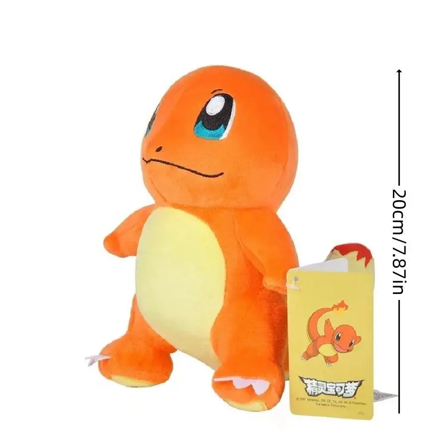 Original Pokémon Gengar Plush 24cm – Cute Pikachu Soft Stuffed Toy Doll for Kids Birthday Gift