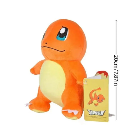 Original Pokémon Gengar Plush 24cm – Cute Pikachu Soft Stuffed Toy Doll for Kids Birthday Gift