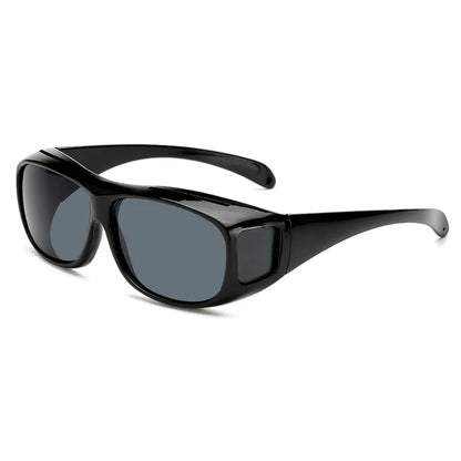 Night Driving Vision Glasses – Polarized Anti-Glare Yellow Lens Sunglasses | Fashion Multifunction Night Vision Eyewear for Safe Driving