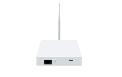 GIRIER Tuya ZigBee Gateway Hub with Antenna - Smart Wired Mesh Bridge for Home Automation, Alexa & Google Assistant Compatible