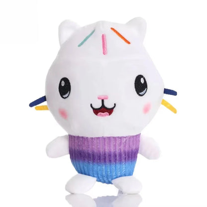 Gabby Dollhouse Mercat Plush Toy – Smiling Cat Stuffed Animal for Kids Birthday Gifts