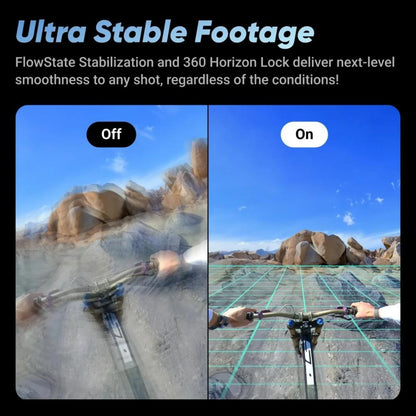 Insta360 X4 8K 360 Action Camera – 72MP, Active HDR, Waterproof, AI Powered with 2.5'' Touchscreen