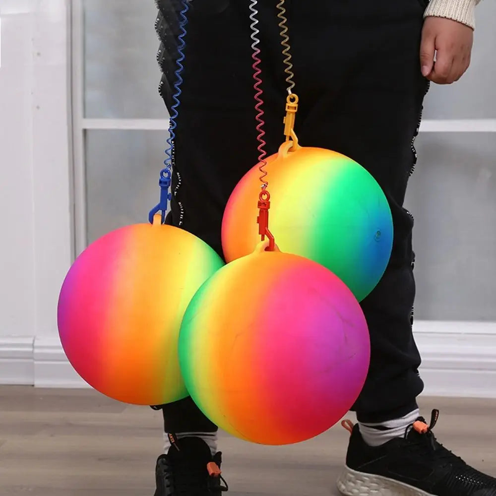 PVC Inflatable Mini Football & Basketball – 15/16/22cm Thickened Sports Toy for Parent-Child Games, Pool & Party, 10 Styles