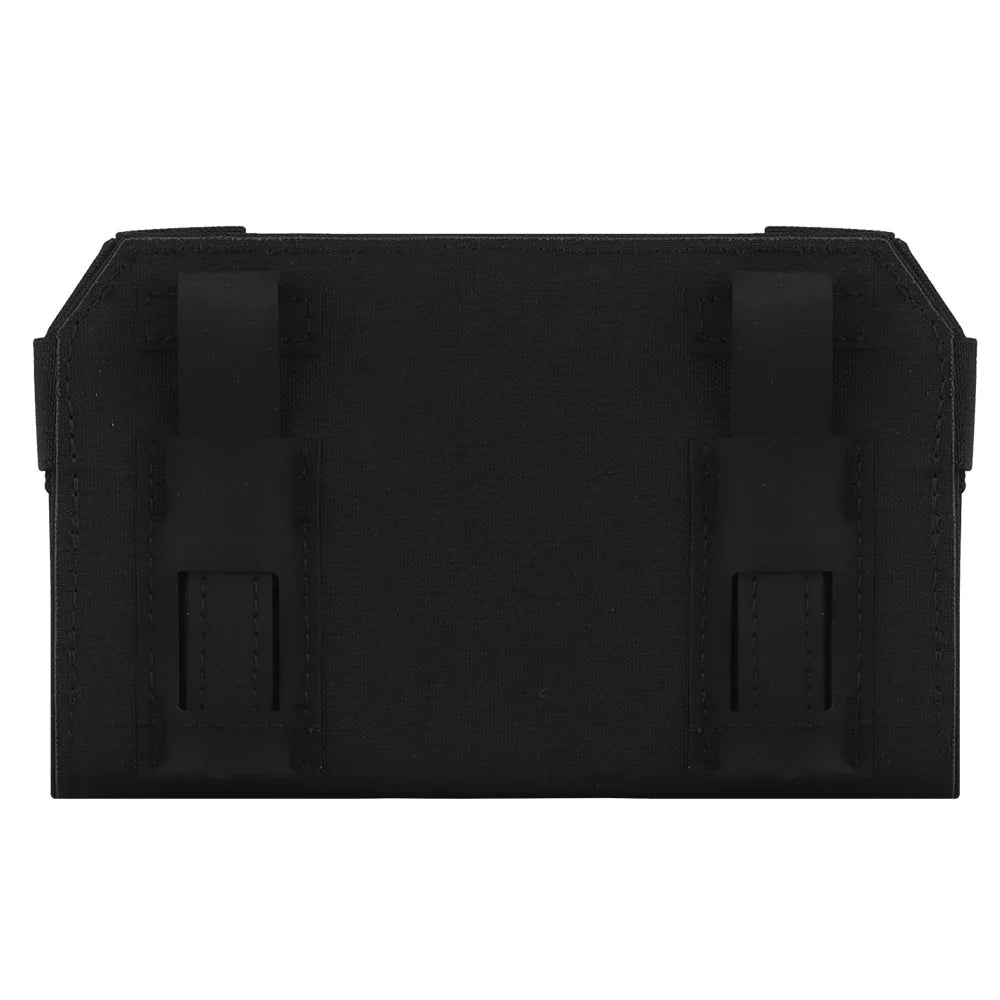 Tactical Admin Phone Pouch MOLLE – Military Hunting Vest Front Panel Map Holder & Utility Carrier Bag for Outdoor Navigation