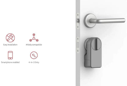 A1 Pro Max Bluetooth Smart Door Lock – Tuya APP Remote Control, Keyless Unlock, DIY Easy Installation for Smart Life