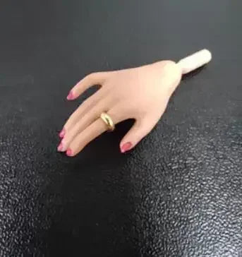 LX578 Handmade Crystal Diamond Doll Jewelry Set – Toy Rings & Fashion Accessories for 1/6 30cm Dolls (15 Days Production Time)