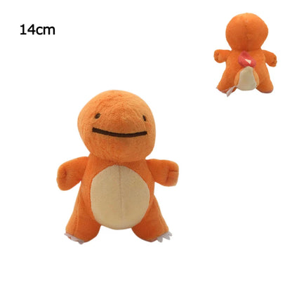 Pokémon Plush Set – Cute Oddish, Charmander, Ditto, Lapras, Dragonite, Magnemite & Omanyte Stuffed Dolls, Birthday & Christmas Gifts