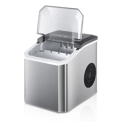 Automatic Mini Electric Ice Cube Maker – Portable Ice Machine for Bar, Home, Kitchen & Office, 9 Cubes in 6 Minutes