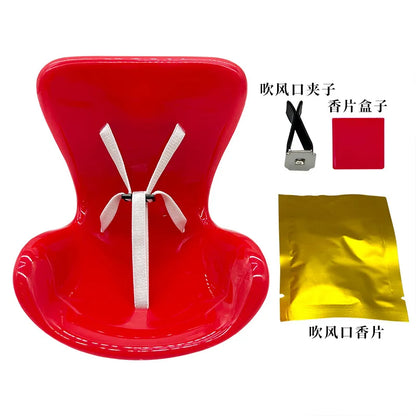Mini Plush Doll Safety Seat – Kawaii Labubu Idol Car Ornament, Air Aromatherapy Decoration Accessories