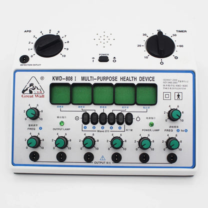 Electro Acupuncture Stimulator KWD808-I – Nerve & Muscle Therapy, 6 Waveforms, 6 Output EMS Massager