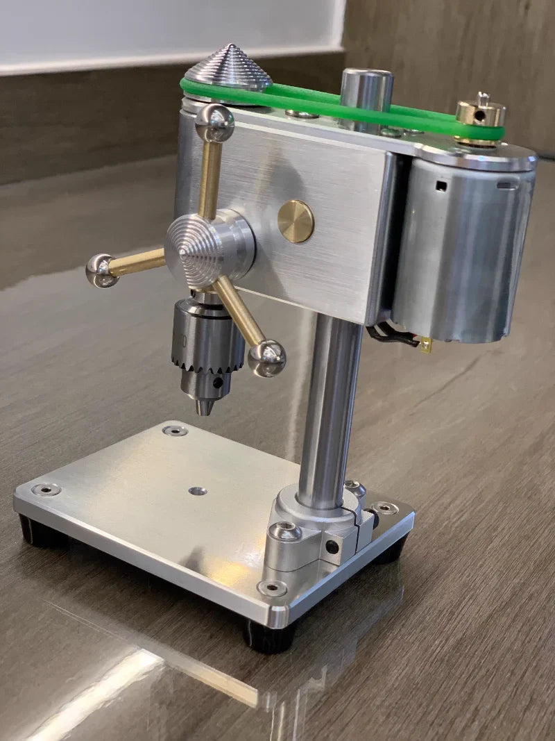 100-240V Mini Drilling Machine – Adjustable Pressure Precision Bench Drill for Mechanical, Decorative, Watch, and Model Crafts