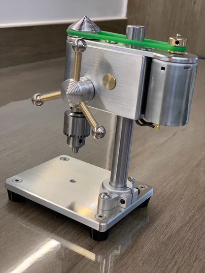 100-240V Mini Drilling Machine – Adjustable Pressure Precision Bench Drill for Mechanical, Decorative, Watch, and Model Crafts