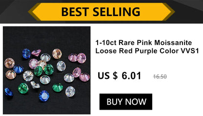 100% Real Moissanite Diamond Tester Pen — GRA Certified D VVS1 Belgium Cut Gemstones at Factory Price