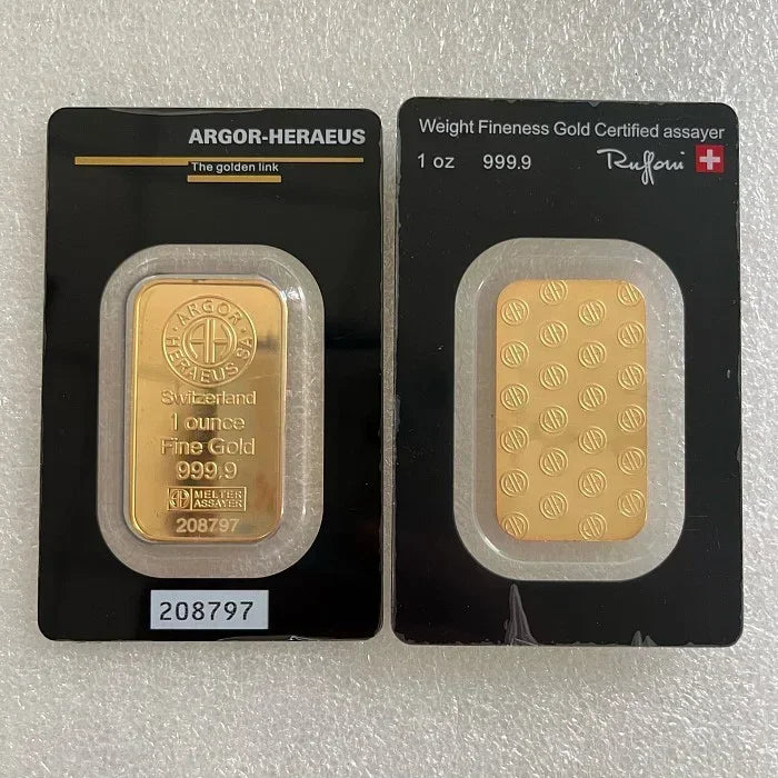24K Gold Plated Copper Bar – 1g-100g Sealed Bullion Ingot, Non-Magnetic Golden Craft Gift