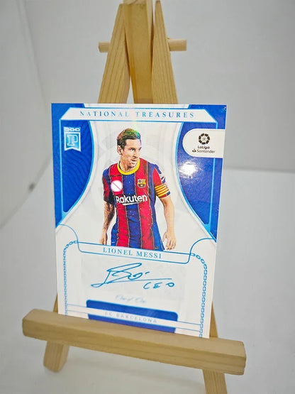 Panini DIY Star Football Card – Messi & Ronaldo Collectible, Homemade Gift for Christmas & Birthday