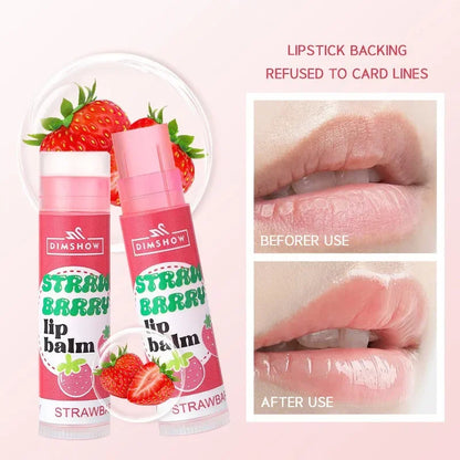 6-in-1 Fruity Lip Balm Set – Moisturizing Hydrating Long-Lasting Lip Care for Soft Lips & Reduced Lip Lines