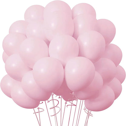 Baby Blue Latex Balloons Set (5–12 Inch, 10/20/30pcs) – Wedding, Baby Shower & Birthday Party Decorations in Mixed Colors