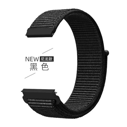 Nylon Loop Replacement Strap for NORTH EDGE APACHE-46 Smartwatch – Sport Bracelet Watchband Correa Replacement Band for APACHE 46
