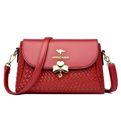 Luxury Women’s Designer Handbags – 2025 Soft Knitting Leather Crossbody Shoulder Bag