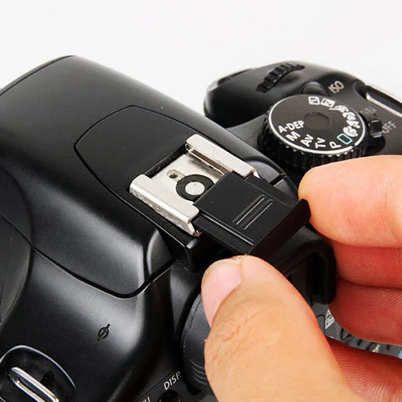 BS-1 Flash Shoe Protective Cover – Camera Hot Shoe Cap for Canon, Nikon, Pentax SLR & DSLR