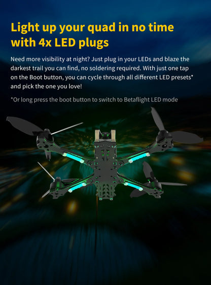 SpeedyBee F7 V3 50A Stack — F722 Flight Controller + BL32 50A 4-in-1 ESC with Blackbox for FPV Drone