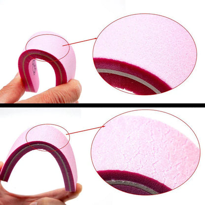 10PCS Double-Sided Nail File Blocks – Colorful Sponge Buffing, Sanding & Polishing Strips for Pedicure & Manicure Tools