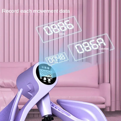 Digital Counter Hip & Leg Trainer — Adjustable Pelvic Floor Muscle Exerciser for Inner Thigh Fitness