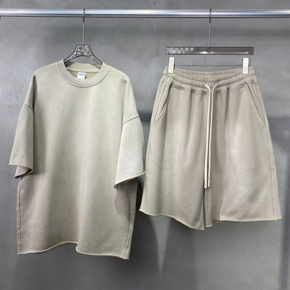 Men’s Shirt and Shorts Suit Set – Buy Separately or Together for Complete Casual Outfit