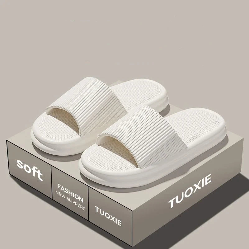 Unisex EVA Summer Slippers – Soft Non-Slip Home & Bathroom Slides for Men & Women, Comfortable Beach & Outdoor Sandals