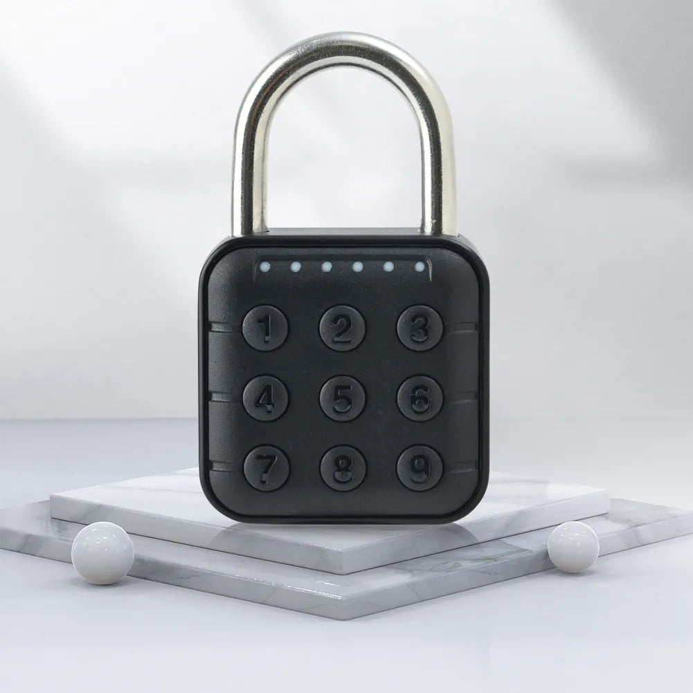 Smart Biometric Fingerprint Door Lock - Keyless Anti-Theft Padlock for Quick Unlock and Home Security