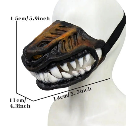 Dog Mouth Mask - Padded Latex Rubber Halloween Movie & TV Costume Prop Animal Mask