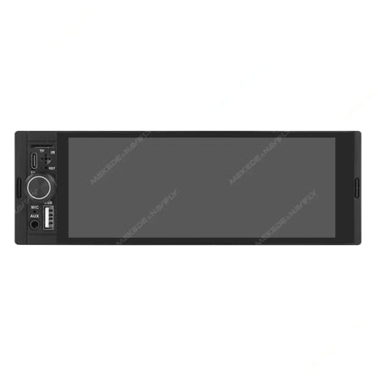 1DIN Universal 6.86" MP5 Car Radio – Wireless CarPlay Android Auto Multimedia Video Player with AUX, USB, SWC, Bluetooth & Touchscreen