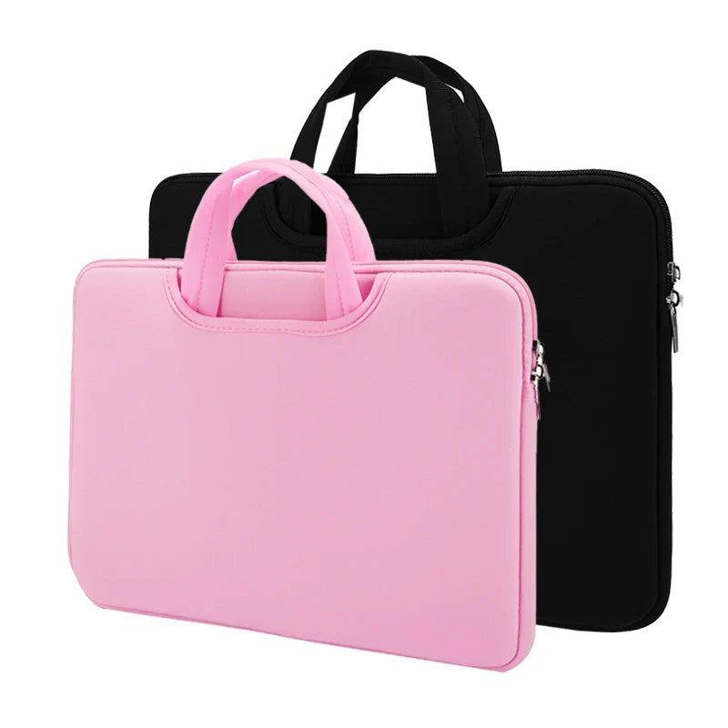 16–17 Inch Laptop Bag – Lightweight Computer Handbag with Front Pocket for Power, Mouse & Accessories