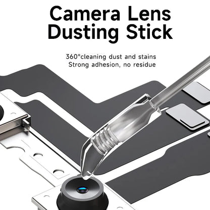MECHANIC CD48 Camera Lens Cleaner Stick — Resin Synthetic Dust & Fingerprint Remover for Phone Lenses & Screens