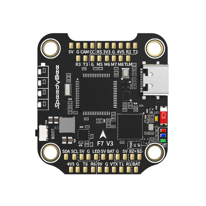 SpeedyBee F7 V3 50A Stack — F722 Flight Controller + BL32 50A 4-in-1 ESC with Blackbox for FPV Drone