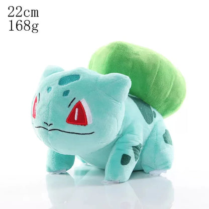 Pokemon Plush Toys Collection — Pikachu, Squirtle, Charmander, Bulbasaur, Charizard, Gengar & Mewtwo Stuffed Dolls for Kids Gifts