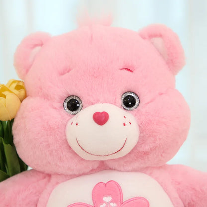 Care Bears Kawaii Plush Toys — 22/33/45cm Pink Sakura Soft Stuffed Cartoon Bears, Cute Gift for Girls & Boys