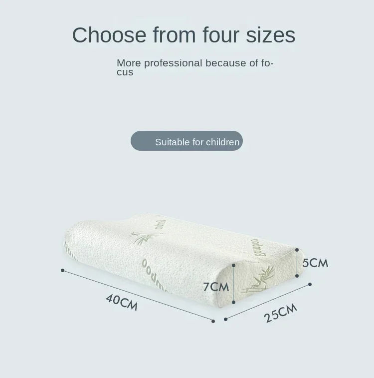 Long Memory Foam Maternity Pillow | Orthopedic Slow Rebound Bedding Pillow for Neck Support & Sleep Comfort