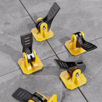 100Pcs/Set Floor Tile Leveling System - Ceramic Tile Leveler Adjuster Spacers Kit for Wall Tile Construction, Laying Tool