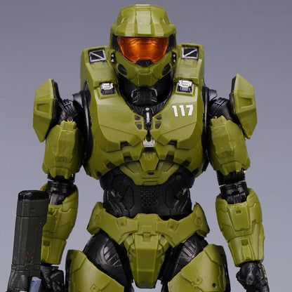 Halo Master Chief Action Figure – 1/12 PVC John-117 Collectible Toy with Full Body Articulation