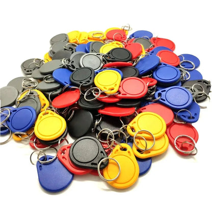 50pcs 13.56MHz Rewritable UID RFID Keyfobs – Copier, Writer & Duplicator for IC Card UID Block 0