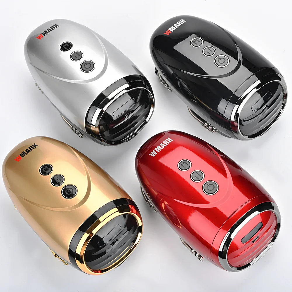 WMARK NG-SM001 Cordless Handheld Massager — 2600mAh Barber Massager for Professional Use