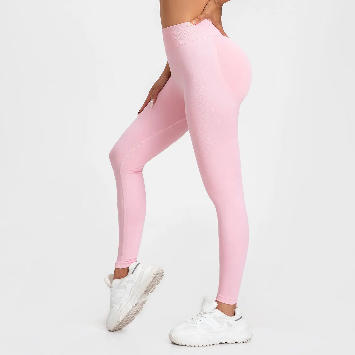 NCLAGEN Women’s Impact Leggings – Seamless Yoga & Gym Tights with Tummy Control, Squat-Proof & Scrunch Butt Design