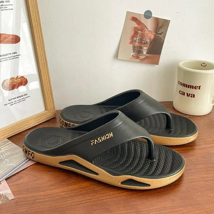 Unisex Summer Beach Flip Flops - Breathable Casual Outdoor Sandals for Men & Women
