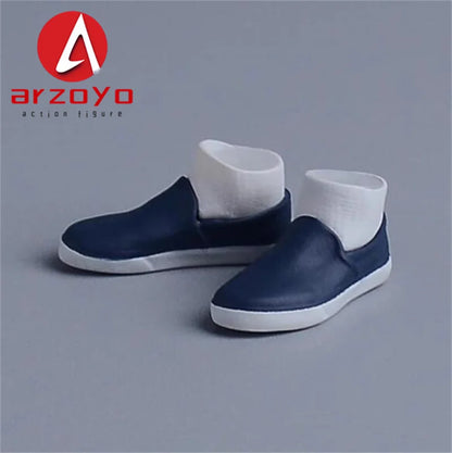 1/12 Scale Vintage Kung Fu Outfit – T-Shirt, Lantern Pants & Suit Clothes for 6" Romankey Male Action Figures