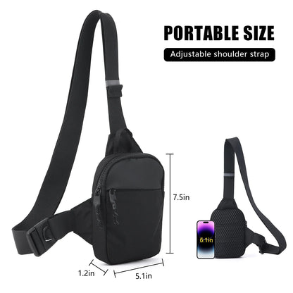 Factory Direct New Sports Chest Bag – Mini Crossbody & Waist Backpack for Men & Women